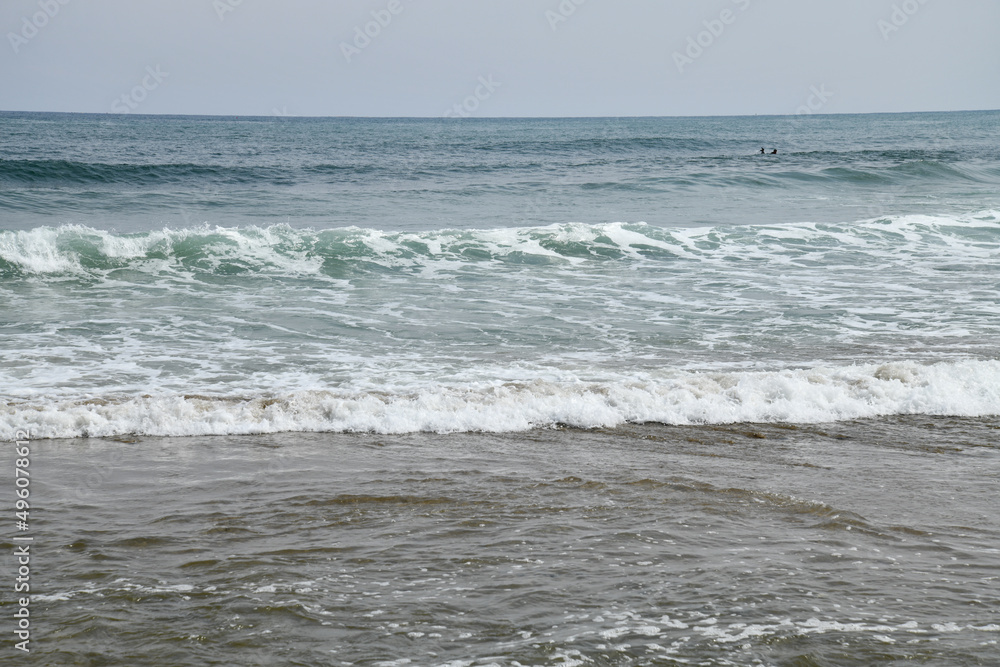 KOREA sea wave coast scenery nature sandy beach beach horizon whitecaps KOREA sea wave coast scenery nature sandy beach beach horizon whitecaps