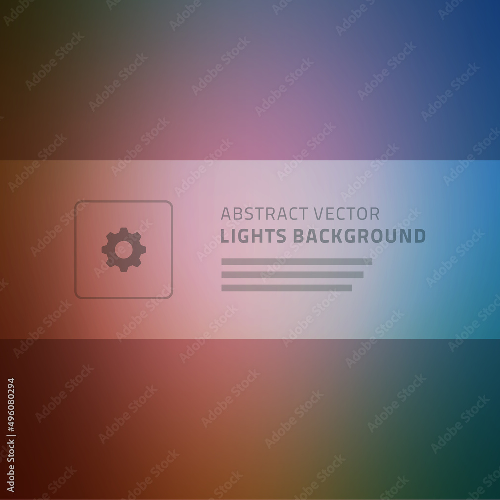 Obraz premium Abstract vector background for website header or banner, template, beautiful blurred lights