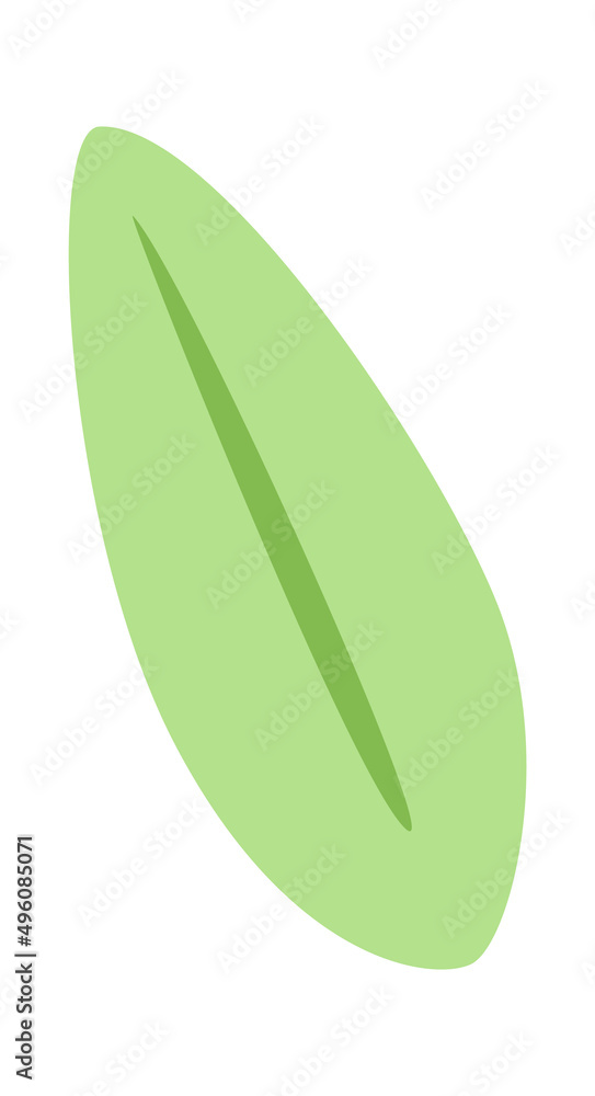 Green Leaf Icon. Vector illustration Green Leaf Icon. Vector illustration