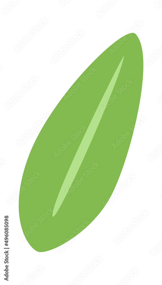 Green Leaf Icon. Vector illustration Green Leaf Icon. Vector illustration