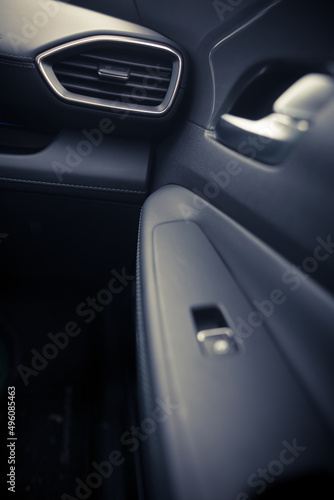 Modern car air vents on the dashboard © bizoo_n