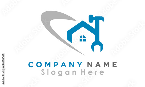 property construction home logo