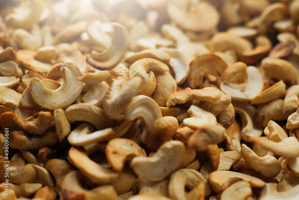 Delicious and savoury cashews are commonly used as cake ingredients Delicious and savoury cashews are commonly used as cake ingredients
