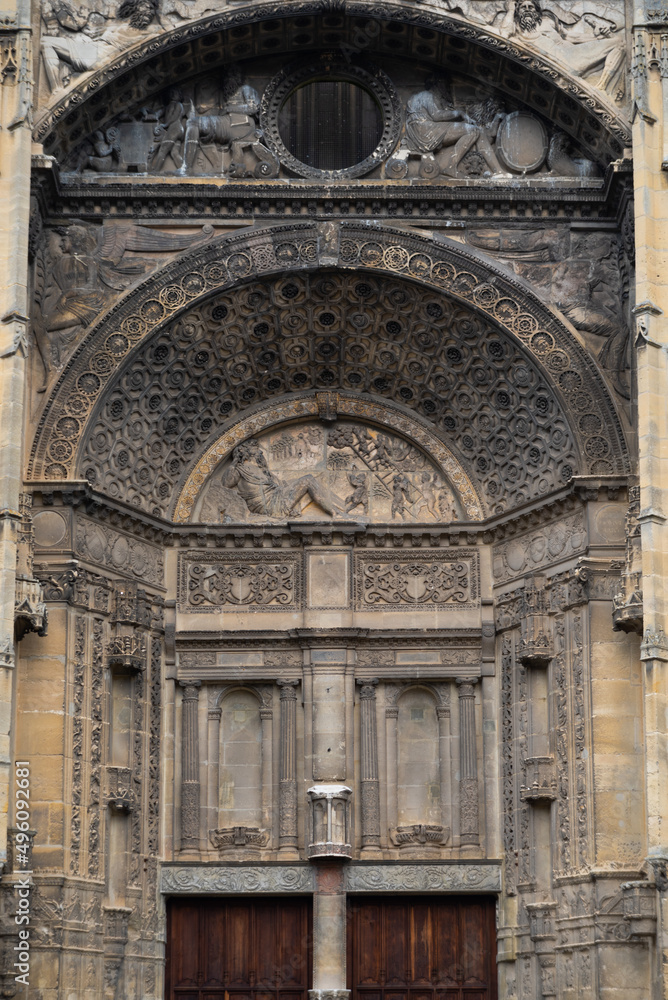 Historic medieval Building in France
