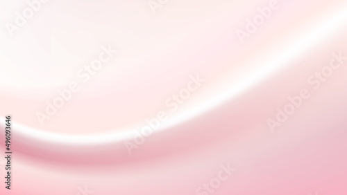布の波のようなドレープ、優しいピンクの光と影、背景画像
