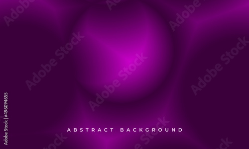 Luxury abstract background with purple 3d vector volume sphere effect and futuristic geometric shapes. Luxury glamour trendy design. Vector illustration