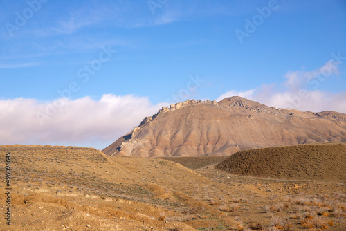 Beautiful mountains of Gobustan region. Azerbaijan.