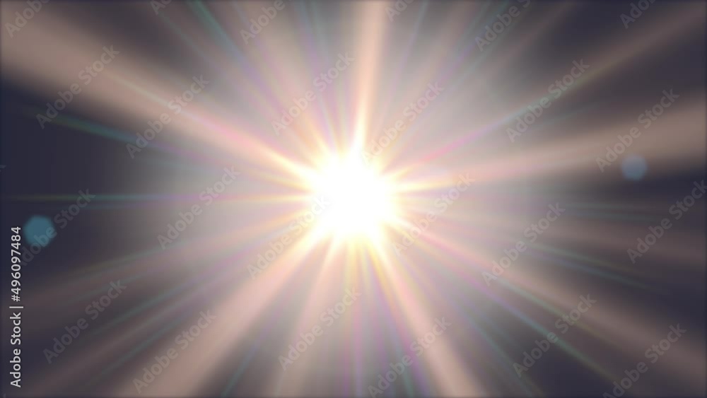 Seamless loop optical lens flares orange glow lighting on dark blu background. Abstract light motion cinematic background 4k stock footage Seamless loop optical lens flares orange glow lighting on dark blu background. Abstract light motion cinematic background 4k stock footage