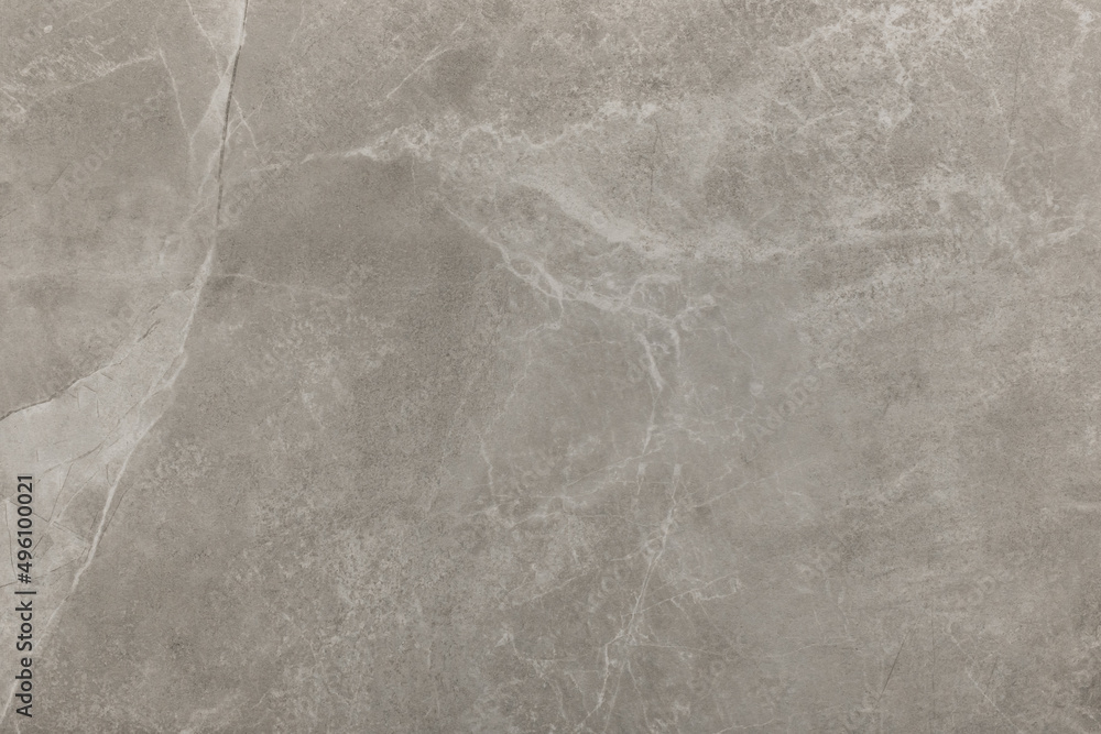 Naklejka premium Grey Beige Marble Ceramic Floor Tile with Abstract Stone Pattern Surface Gray Texture Background