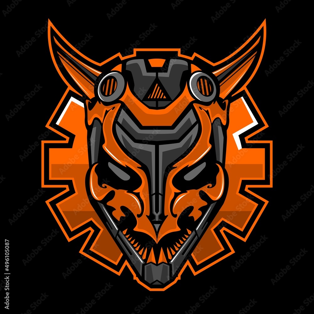 Mystical fantasy mask vector illustration Mystical fantasy mask vector illustration