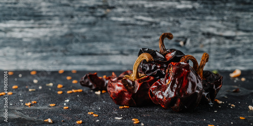 spanish dried nora peppers, web banner photo