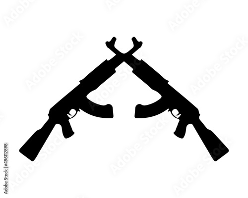 Stop weapons vector illustration 