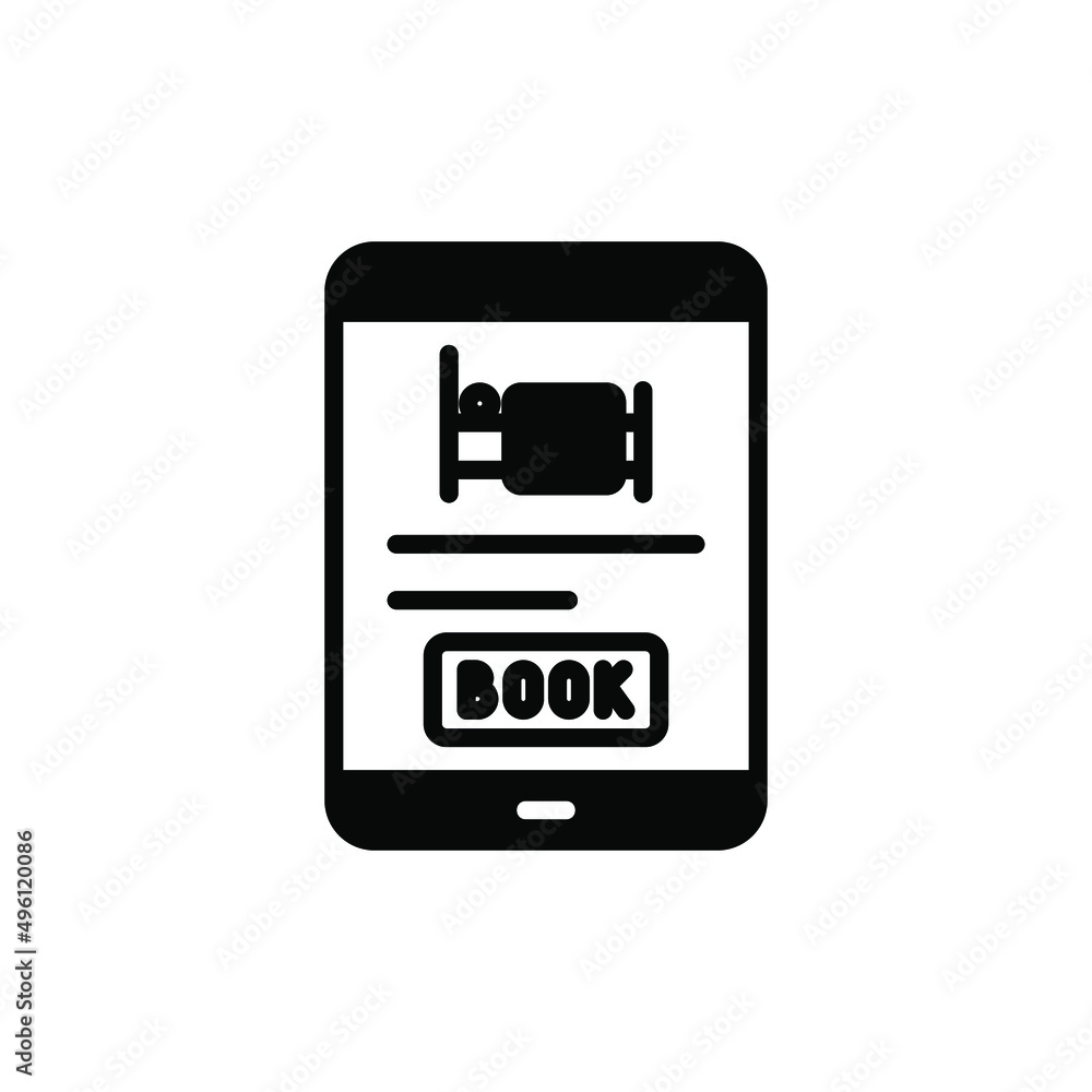 Booking, Ticket, Order Book, Read, Library, Study Solid Line Icon Vector Illustration Logo Template. Suitable For Many Purposes. Booking, Ticket, Order Book, Read, Library, Study Solid Line Icon Vector Illustration Logo Template. Suitable For Many Purposes.