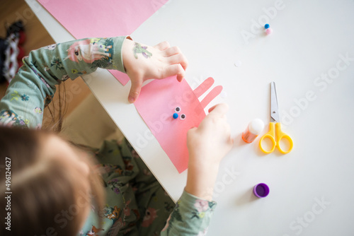 Photography easter paper craft for kids