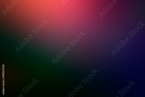 Blurred soft colorful color background. Gradient, smooth gradation bright design. Template concept photo