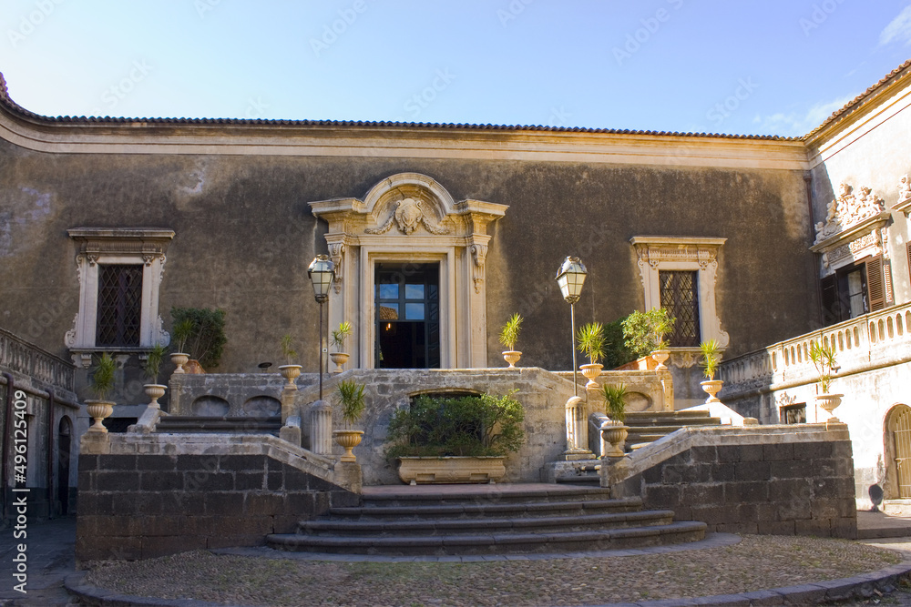 Palazzo Biscari in Catania, Italy, Sicily
