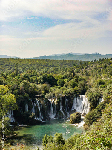 Kravice waterfall in Ljubuski  Bosnia and Herzegovina