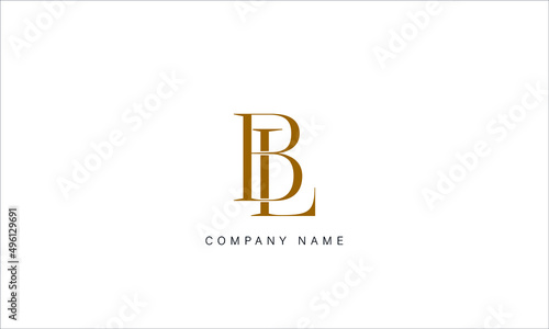 BL, LB, BL, Letters Logo Monogram photo
