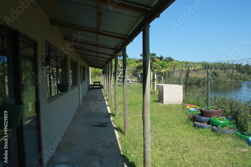 Fototapeta Naklejka Na Ścianę i Meble -  A Special Needs School for children on a farm in KZN South Africa