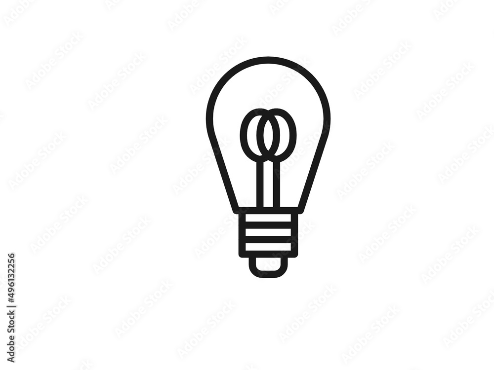 The light bulb is full of ideas And creative thinking, analytical thinking for processing. Light bulb icon vector. ideas symbol illustration. The light bulb is full of ideas And creative thinking, analytical thinking for processing. Light bulb icon vector. ideas symbol illustration.