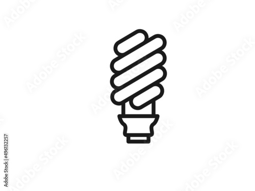 The light bulb is full of ideas And creative thinking, analytical thinking for processing. Light bulb icon vector. ideas symbol illustration.