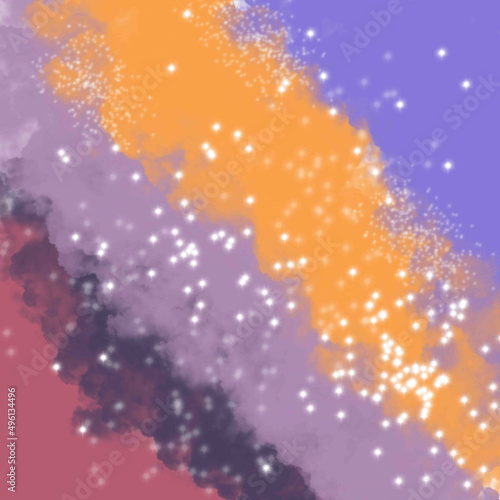 cosmos, universe, galaxy, galaxy nebula, stars, glowing stars, glitter star dust, eyes, all-seeing eye, universe view, mysticism, harmony, fashion colors 2022-2023, inside view, meditation, shaman, di