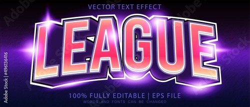 Esport Editable Text Effect