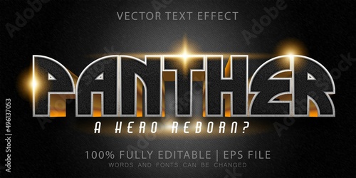 heroes Editable Text Effect