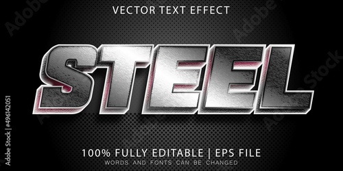 metal Editable Text Effect