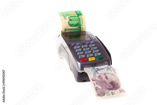 Cashless POS-terminal for payments