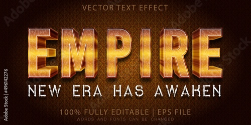 heroes Editable Text Effect
