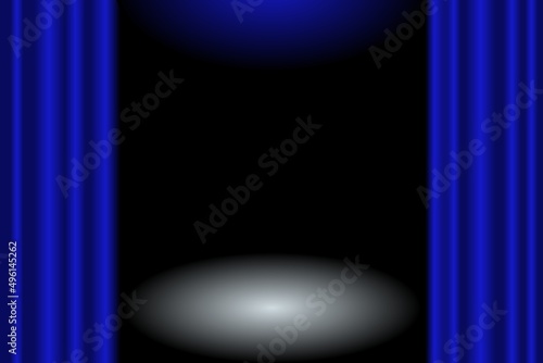 Theatre stage vector