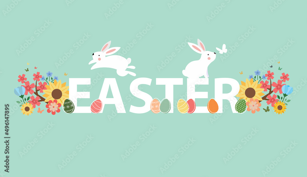 Fototapeta premium Easter cover