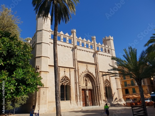 The historic Llotja dels Mercaders, the Palma Stock Exchange, Mallorca, Balearic Islands, Spain photo