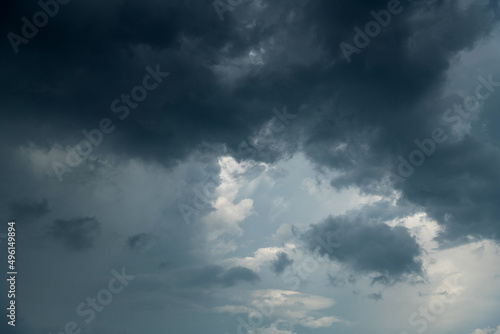 Wallpaper Mural Dark sky with storm clouds Torontodigital.ca