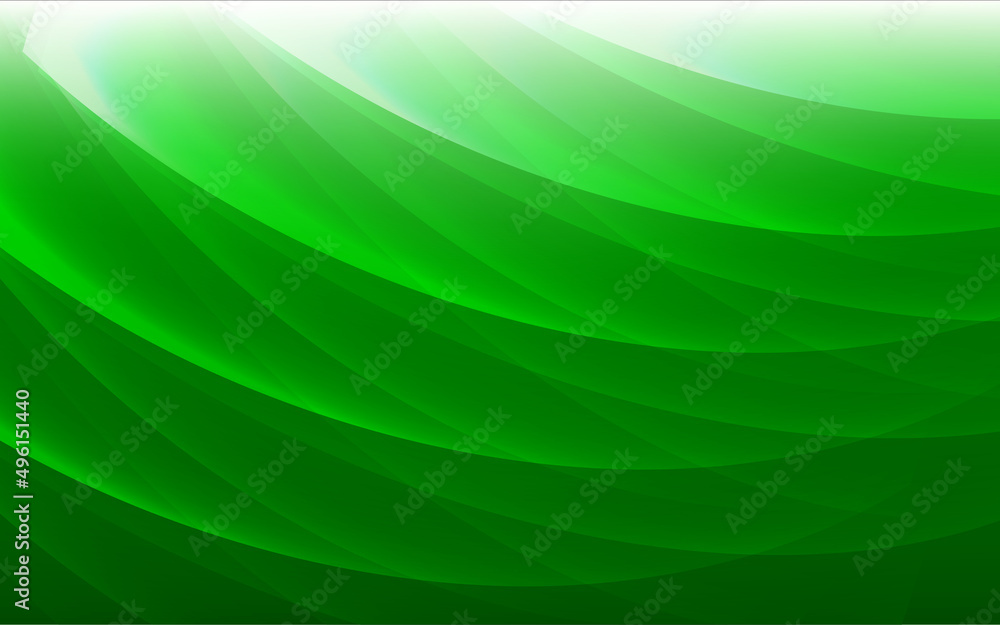 Elegant green abstract background with shiny wave. Abstract gradient green background vector with shiny shapes. Elegant green abstract background with shiny wave. Abstract gradient green background vector with shiny shapes.