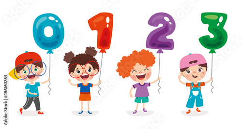 Set Of Colorful Flat Numbers