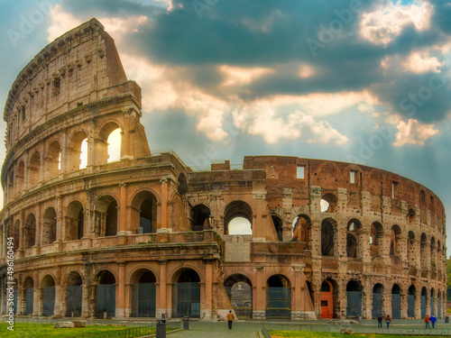 Colosseum amphitheater in Rome