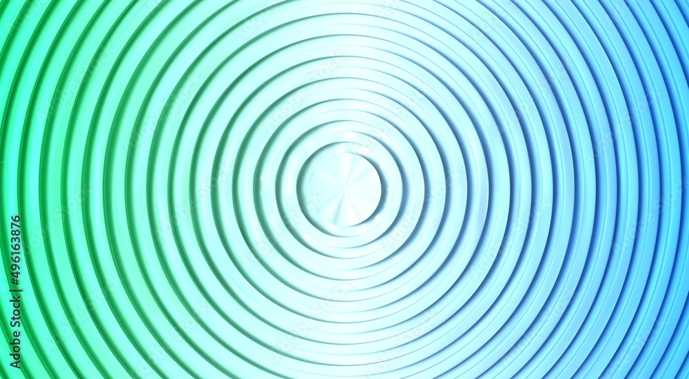 3D rendering. Volumetric rings of turquoise-mint, blue color with a soft gradient and reflection. Wallpaper, advertising, background for the site, calendar, business cards, business concept.
3D rendering. Volumetric rings of turquoise-mint, blue color with a soft gradient and reflection. Wallpaper, advertising, background for the site, calendar, business cards, business concept.