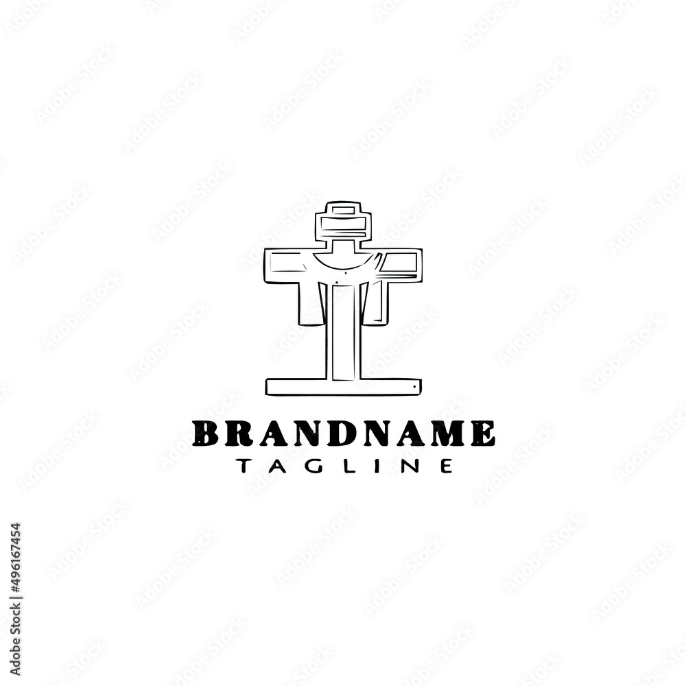 cross logo cartoon icon design template black isolated vector illustration cross logo cartoon icon design template black isolated vector illustration