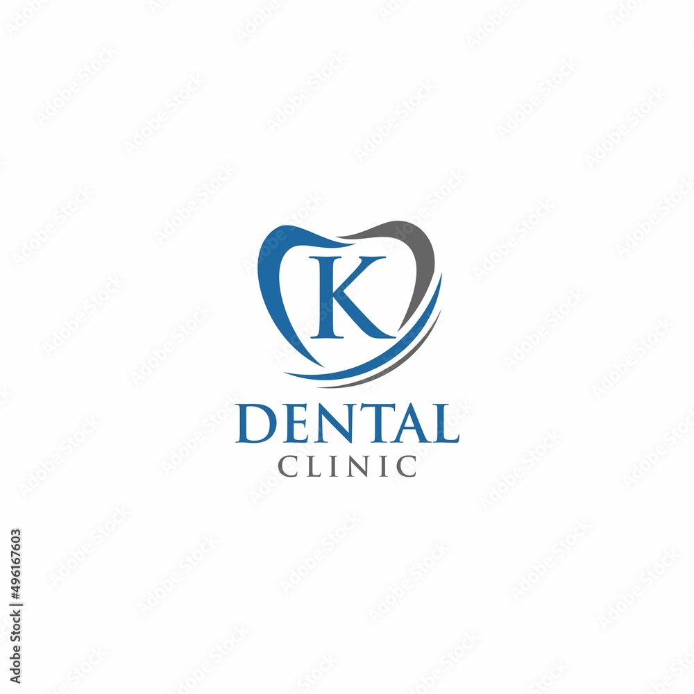 LETTER DENTAL SMILE LOGO DESIGN LETTER DENTAL SMILE LOGO DESIGN