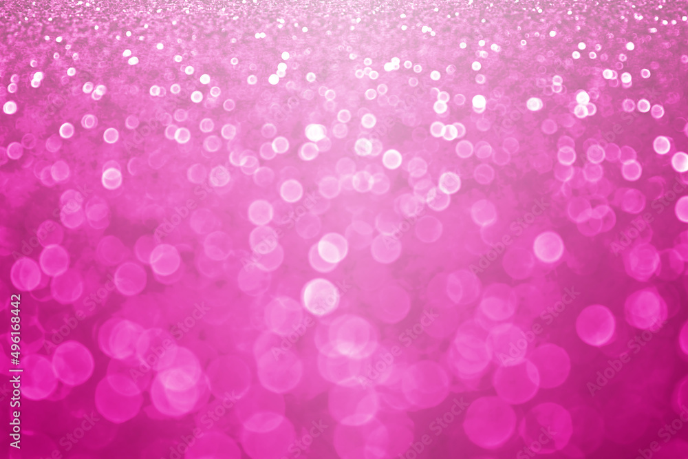 Hot pink fuchsia magenta color glitter glitzy background bling pattern - obrazy, fototapety, plakaty 