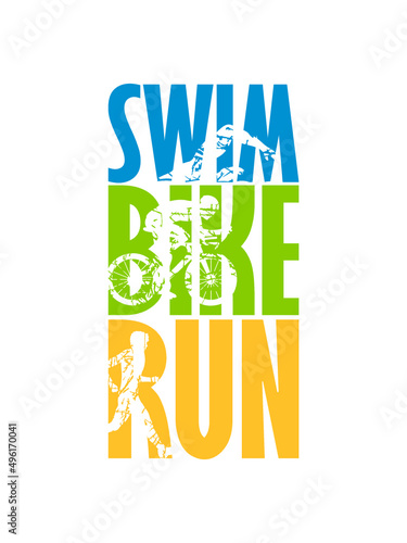 Swim Bike Run 