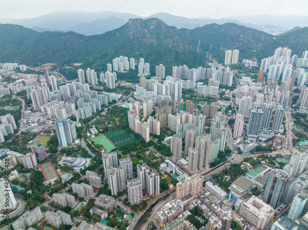 Hong Kong Kowloon side district