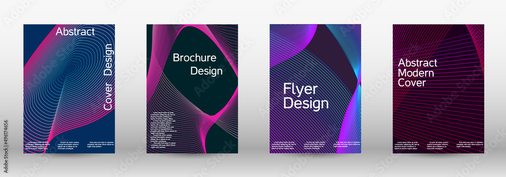 Artistic covers design. A set of modern abstract covers. Modern abstract background. Creative backgrounds from abstract lines to create a fashionable abstract cover, banner, poster, booklet. Artistic covers design. A set of modern abstract covers. Modern abstract background. Creative backgrounds from abstract lines to create a fashionable abstract cover, banner, poster, booklet.