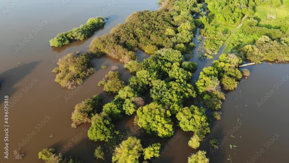 Nature on the Amur River in Russia. Aerial view. Nature on the Amur River in Russia. Aerial view.