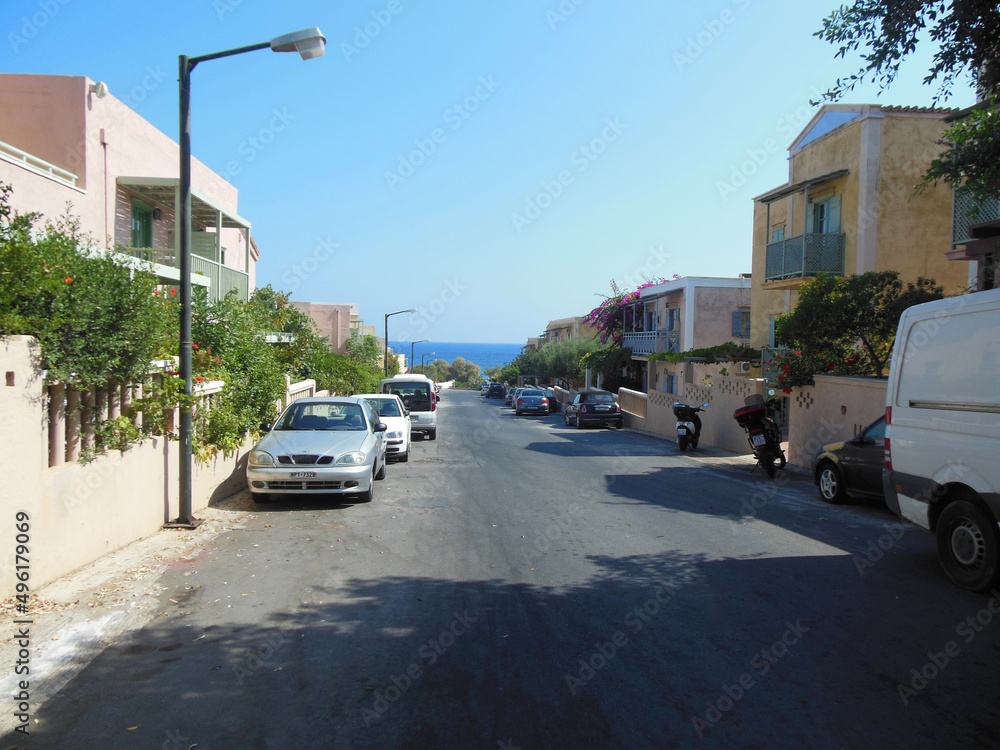 The streets of Hersonissos 