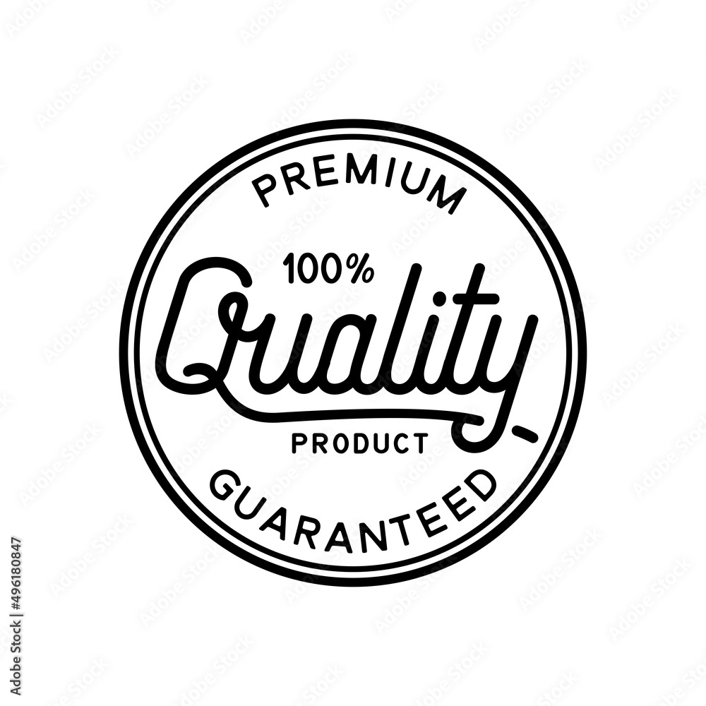 100% Premium Quality Product Design template. Vector and Illustration.