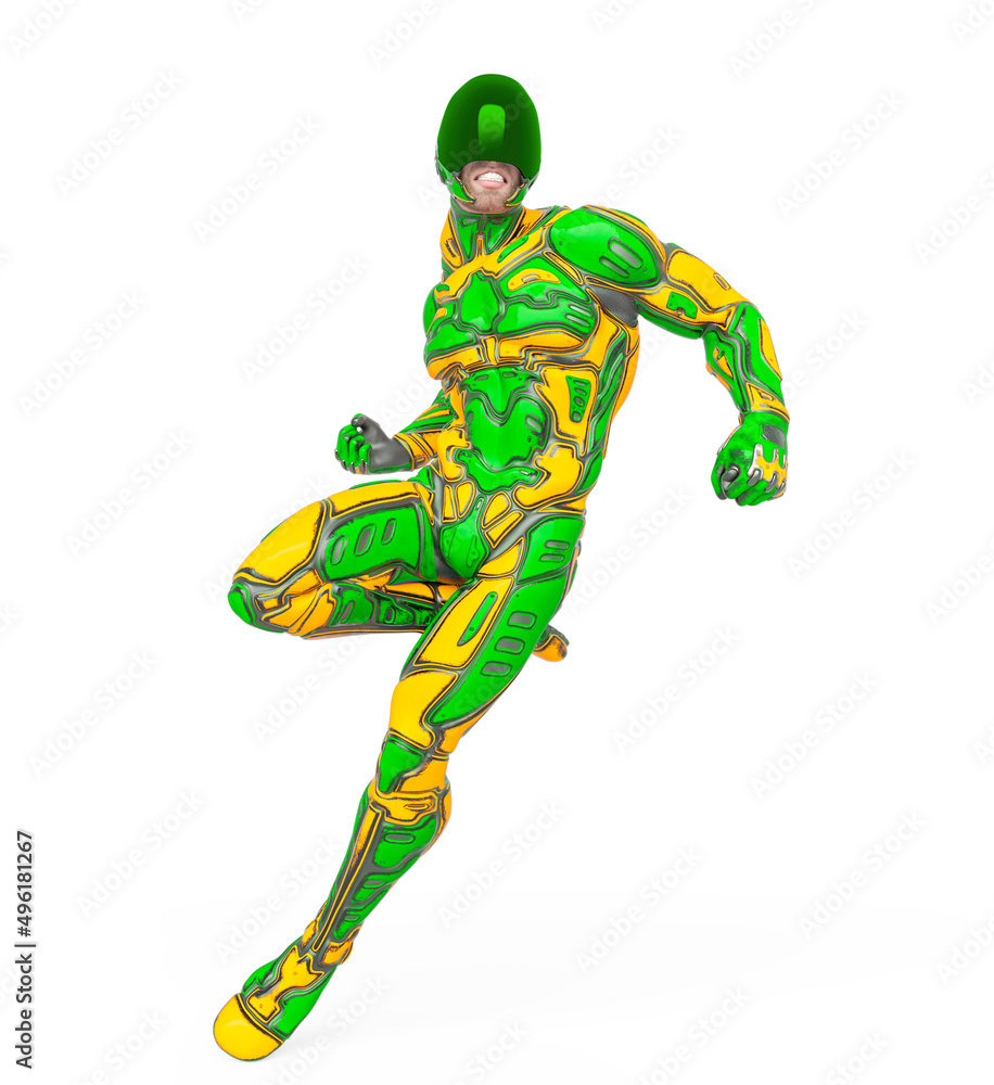 mega soldier is angry in action mega soldier is angry in action