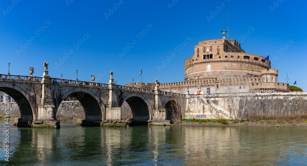 St. Angelo Bridge and Castel Sant'Angelo